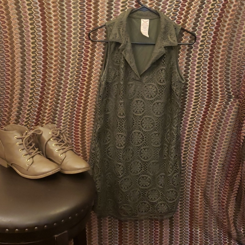 Faded glory textured dress